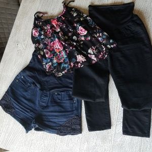3 piecew of maternity clothing